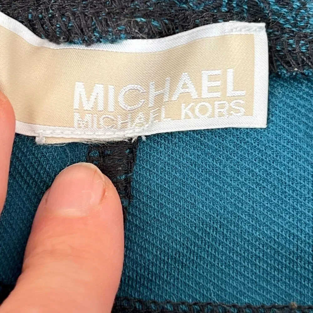 Michael Kors Printed Mid-Rise Leggings/Pants Size M